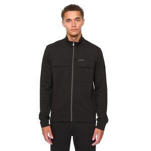 Duck and Cover Mens Tames Full Zip Jacket / Black